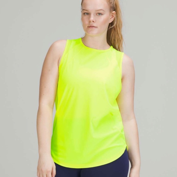 Lululemon Sculpt Tank with Back Vent - Highlighter Yellow - like new! - Picture 8 of 9